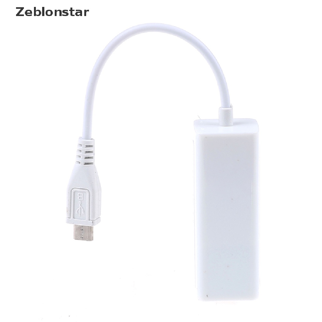Đầu Chuyển Đổi 5-Pin micro usb 2.0 Sang RJ45 LAN ethernet 100mbps Cho Máy Tính Bảng