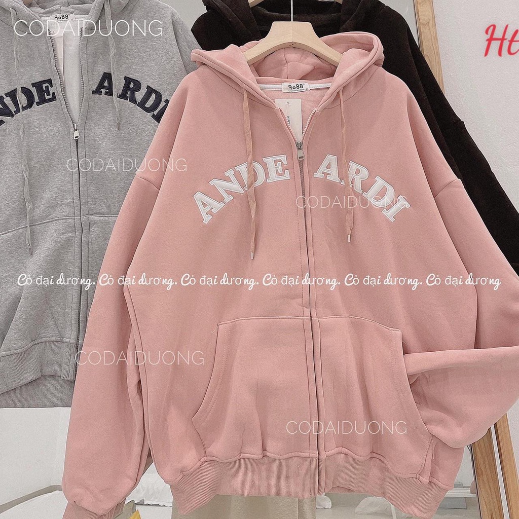 Áo khoác nỉ cotton Ande HTH0921