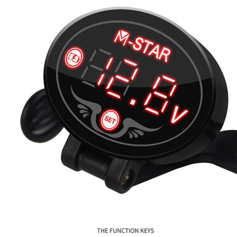 Vôn Kế Kỹ Thuật Số mm Cho DC 9V - 24V