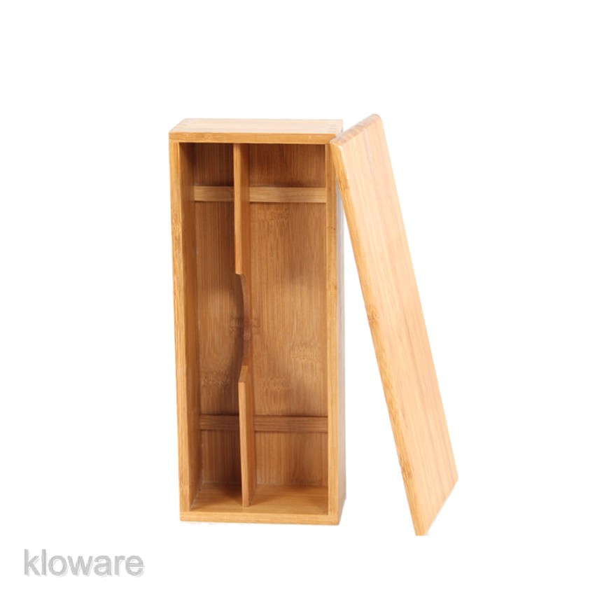 Hộp đựng muỗng đũa bằng tre