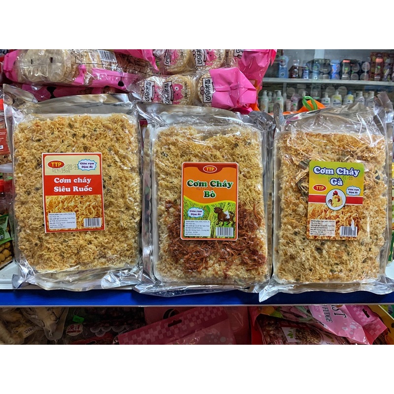 Cơm Cháy Siêu Ruốc Giòn Rụm Đậm Đà Vị  Túi 250g