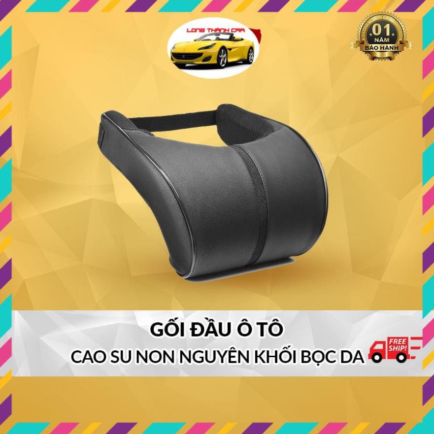 ⚡️Freeship 50k - Toàn quốc⚡️Gối Tựa Đầu 3D CAO SU NON Cao Cấp Cho Xe Ô Tô
