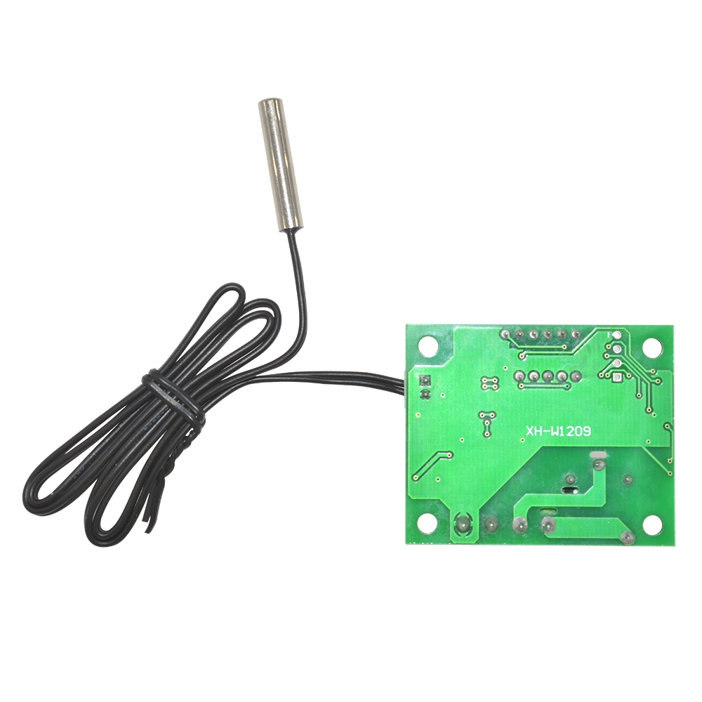 -50-110°Nhiệt Kế Kỹ Thuật Số Cảm Biến Độ Ẩm DC 24V W1209