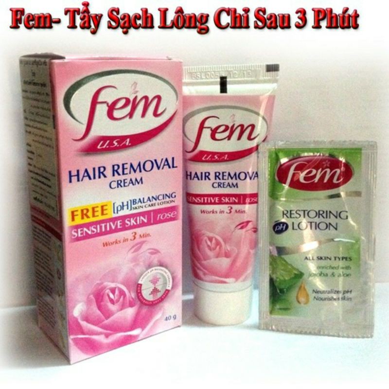 Kem Tẩy  lông 3 phút 40gr