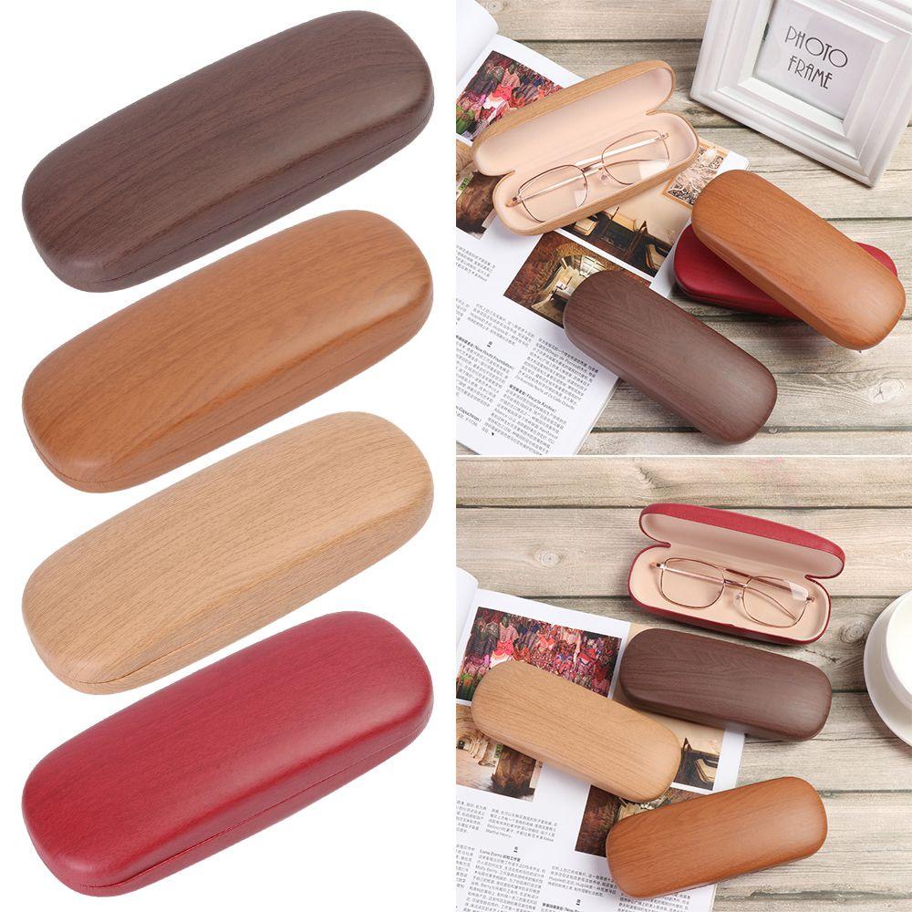 Hộp Đựng Kính Đọc Sách Vân Gỗ Thời Trang Ốp