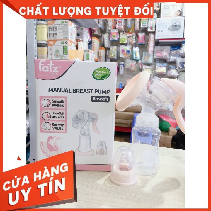 Máy hút sữa bằng tay/cầm tay Fatzbaby Breastfit FB1001YH