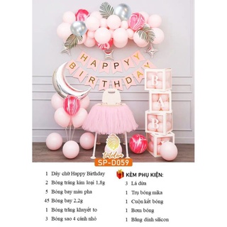 Set bóng bay trang trí sinh nhật