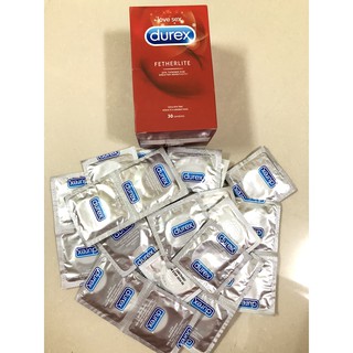 Bao cao su Durex dòng Fetherlite siêu mỏng hộp 30 cái