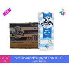 Sữa tươi nguyên kem devondale 1 lít