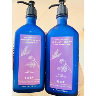 Sữa dưỡng thể thư giãn Bath & Body Works Aromatherapy Sleep Lavender + Vanilla 192ml