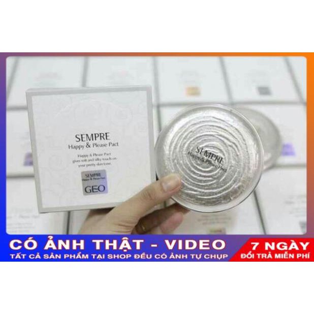[CHÍNH HÃNG] Phấn Geo Trắng siêu mịn Sempre Happy & Please Pact | BigBuy360 - bigbuy360.vn