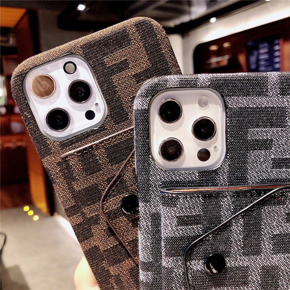 Fendi Ốp Điện Thoại Có Ngăn Đựng Thẻ Tiện Dụng Cho Oppo Series R9 R11 R17 R15 Reno | BigBuy360 - bigbuy360.vn