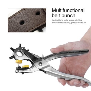 Kìm bấm lỗ hỗ trợ làm trang sức da DIY đa dụng