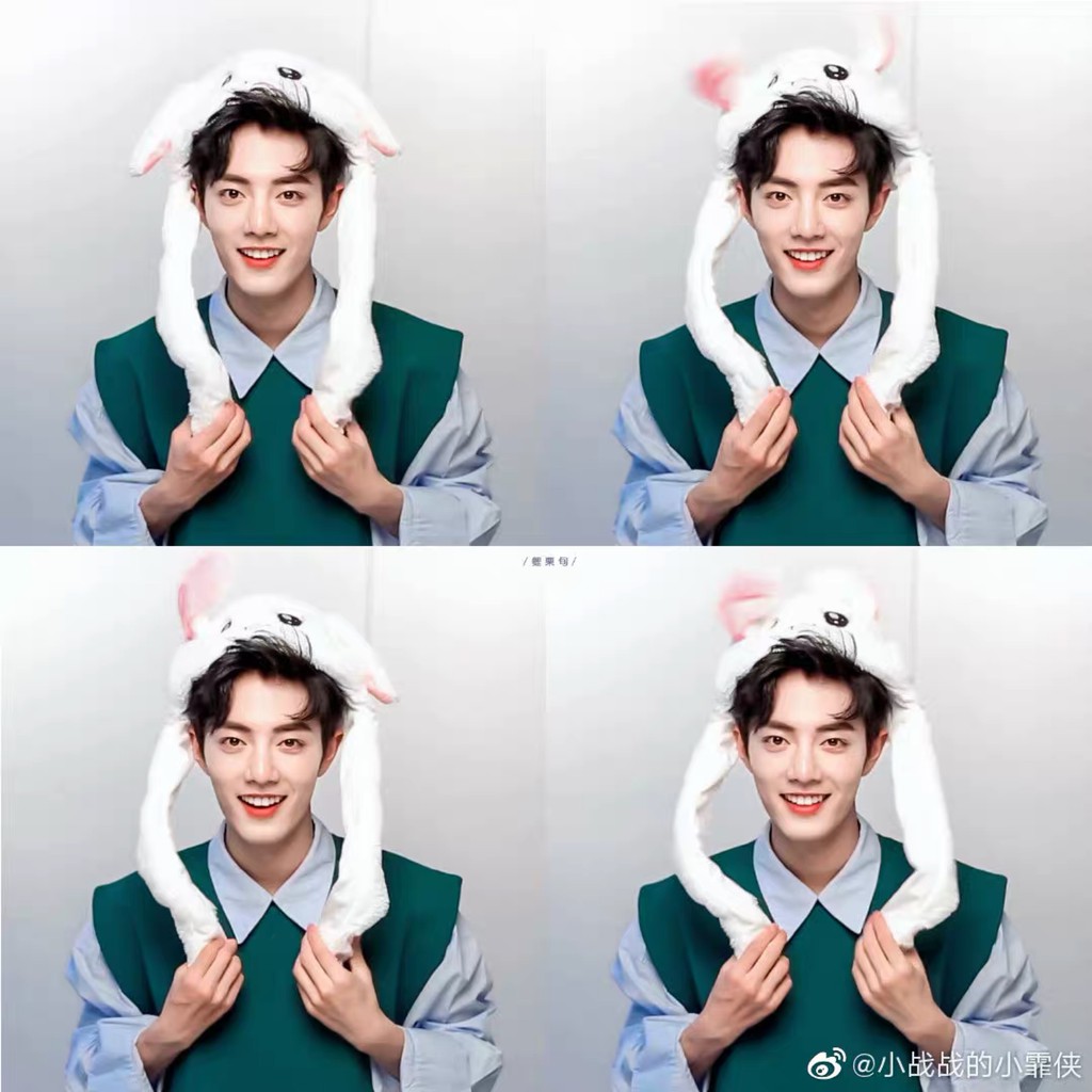 Mũ Tai Thỏ Tiêu Chiến Trần Tình Lệnh cực xinh nón mũ đội che nắng phong cách Hàn Quốc đồ chơi cho bé