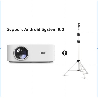 Máy chiếu thông minh Wanbo X1 Pro sử dụng Android 9.0 / 8GB RAM - Hiệu chỉnh Keystone / Rạp phim tại nhà