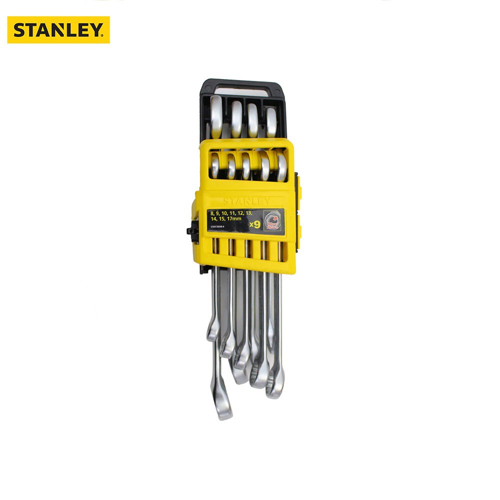 Cờ lê bộ vòng miệng MET 9 chi tiết (8-17mm) Stanley STMT78098-8