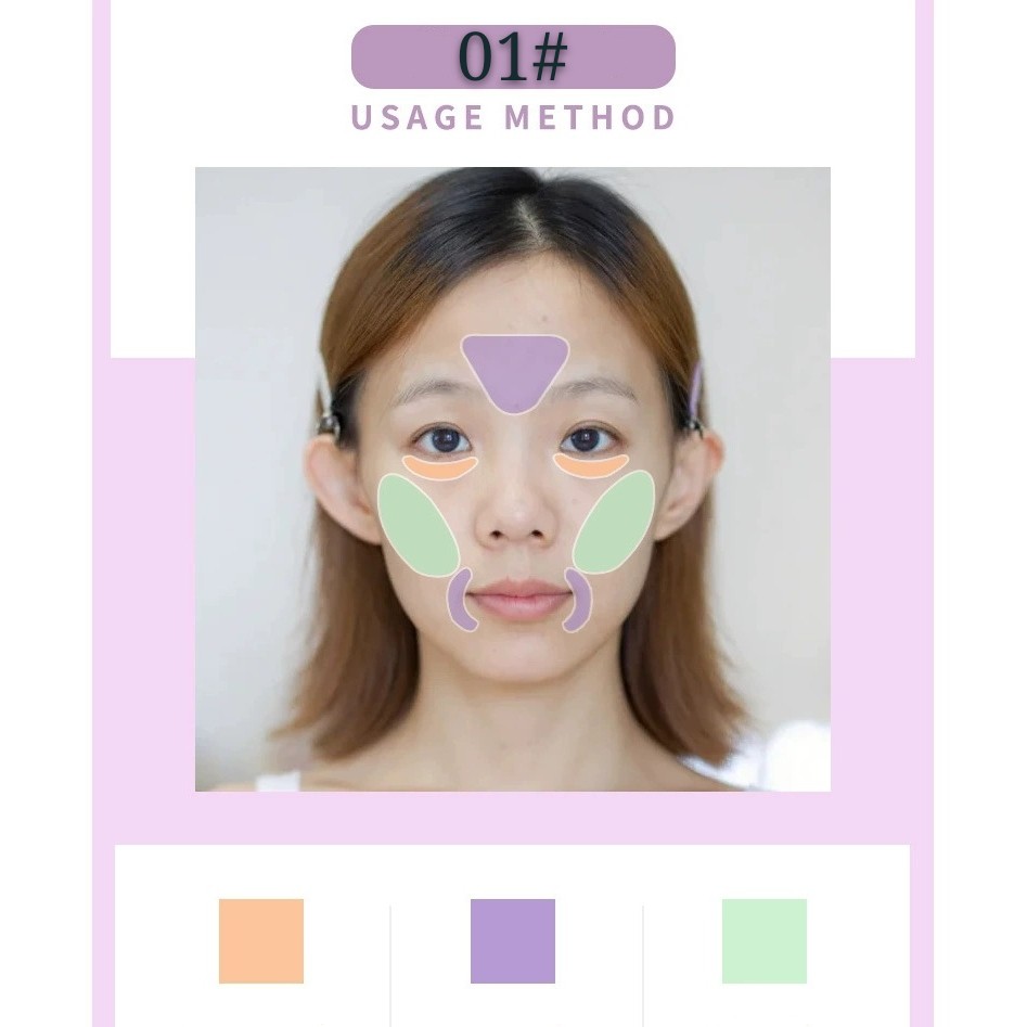 Bảng che khuyết điểm 3 màu XIXI Lovely Make up Fashion XIXI15 | BigBuy360 - bigbuy360.vn