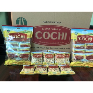 Cơm cháy Cochi 15g (bịch 10 gói mẫu mới) Đại Long Foods