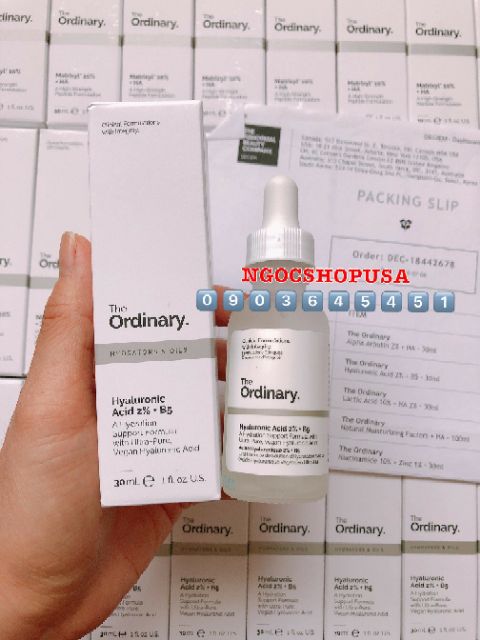 Serum The Ordinary Hyaluronic Acid 2% + B5 30 ml