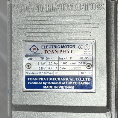 Máy đùn thịt 2HP| Cối đùn thịt 22 chân INOX mô tơ Toàn Phát 1.5kw| Cối xay xương,xay cổ gà, xay cua(Dây đồng 100%)
