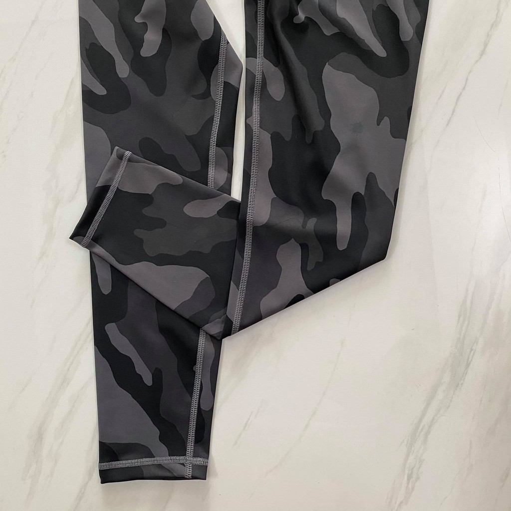 Quần legging họa tiết lính, tập gym yoga chạy bộ thể thao tiêu chuẩn hàng xuất khẩu