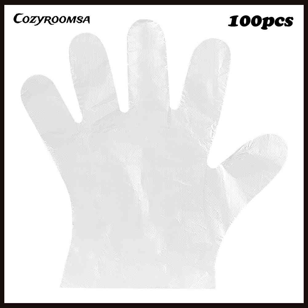 100 Găng Tay Trong Suốt Dùng Một Lần Để Nấu Ăn Tiện Dụng