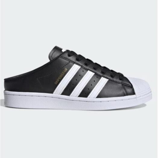 [Hạ Giá] Giày thể thao ADIDAS SUPERSTAR MULE UNISEX ORIGINAL TRẮNG/ ĐEN SF -z11