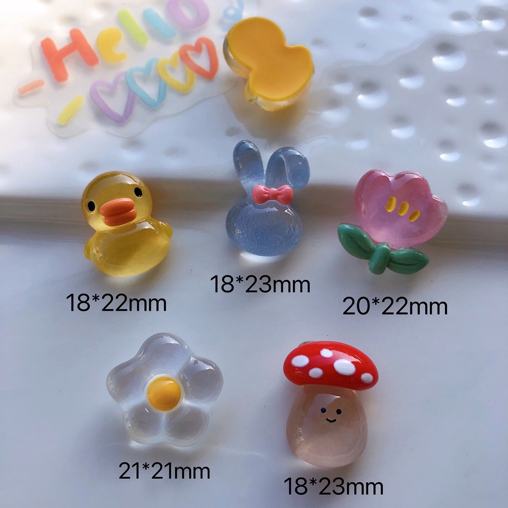 sticker gắn dép cross charm gắn dép cross1 Phụ Kiện Trang Trí Xăng đan Cros Jibitz Hình Trái Cây Và Rau Củ