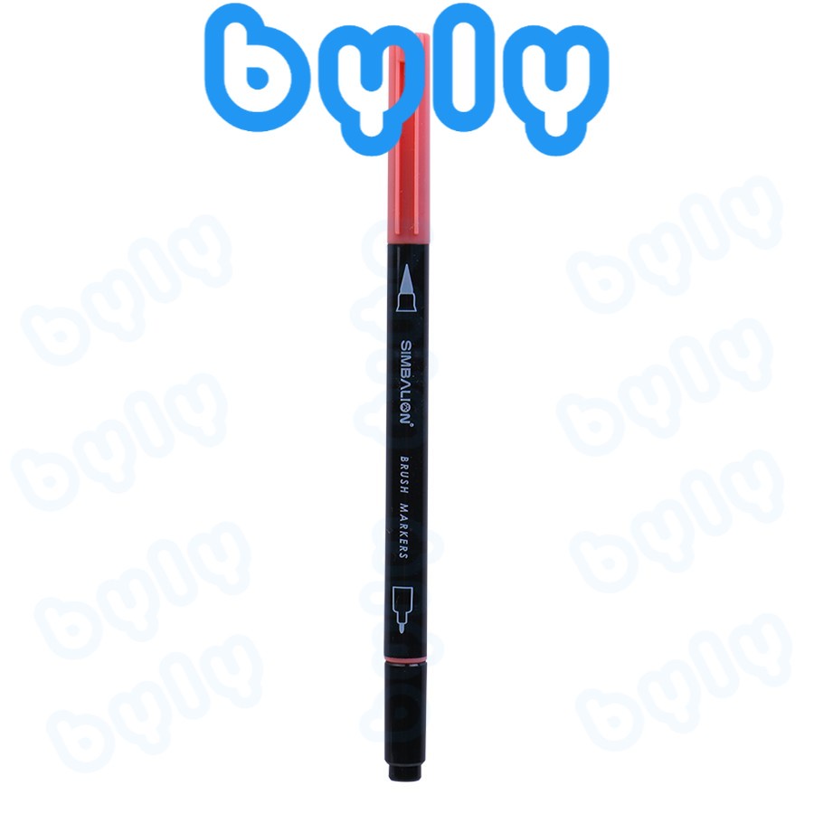 [Ship hỏa tốc] Brush Marker - Bút lông hai đầu cao cấp Simbalion - ByLy Store