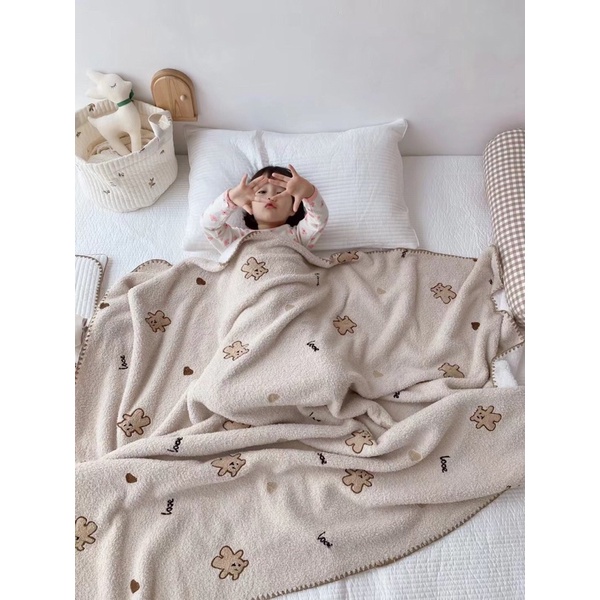 Chăn Trẻ Em Cao Cấp Ấm Áp Mùa Đông(Kích Thước 140cm-100cm) _Shinbedding