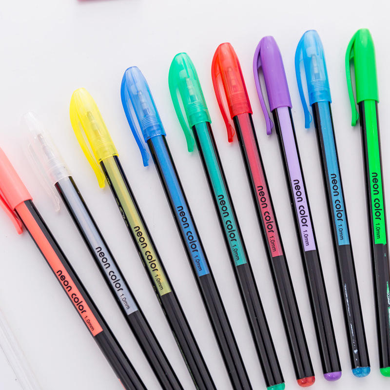 Bộ bút viết đánh dấu 16 màu Neon color - Giá rẻ nhất