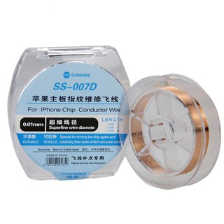 Dây đồng 0.01mm câu mạch ss-007d siêu dai, siêu mỏng