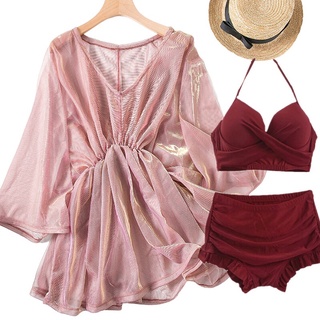 BIKINI SET 3 MÓN KÈM ÁO CHOÀNG