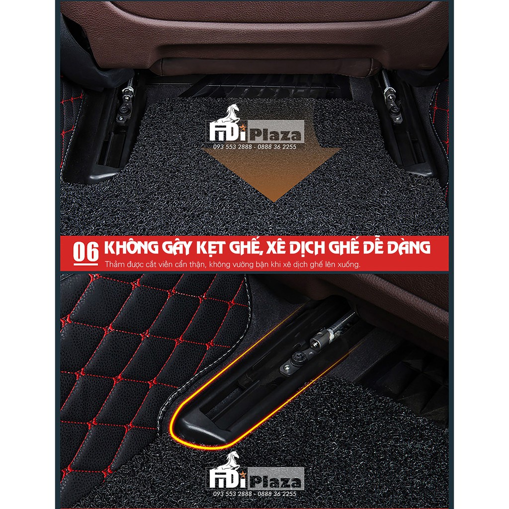 Thảm Lót Sàn Ô Tô 5D 6D Xe Hyundai I10- Thảm Trải sàn Ô TÔ Không Mùi - Không Thấm Nước – Sạch Sẽ