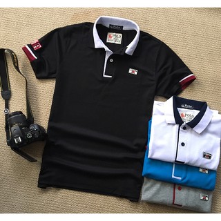 Áo thun cổ bẻ POLY COTTON nam