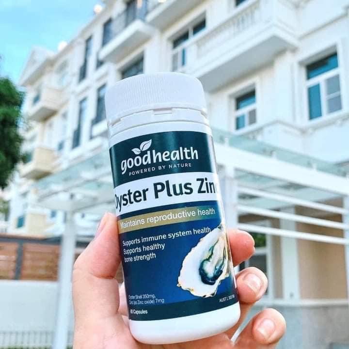 (Hàng chuẩn Úc)-Tinh chất hàu biển Úc Oyster Plus Zinc (60 viên) tăng cường sinh lý & hỗ trợ nam giới