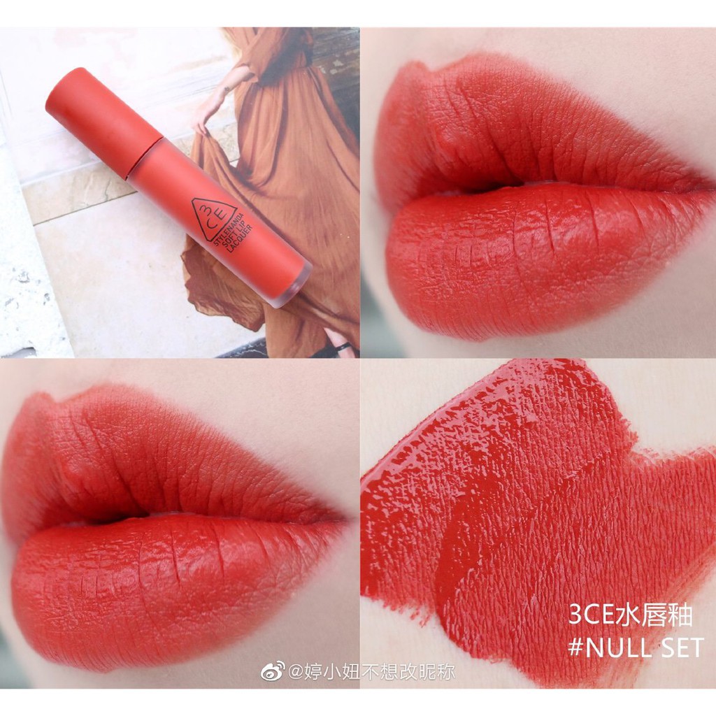 (CHUẨN AUTH) Son kem lì 3CE Soft Lip Lacquer | BigBuy360 - bigbuy360.vn