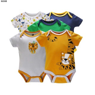 Set 5 body chip cộc cho bé