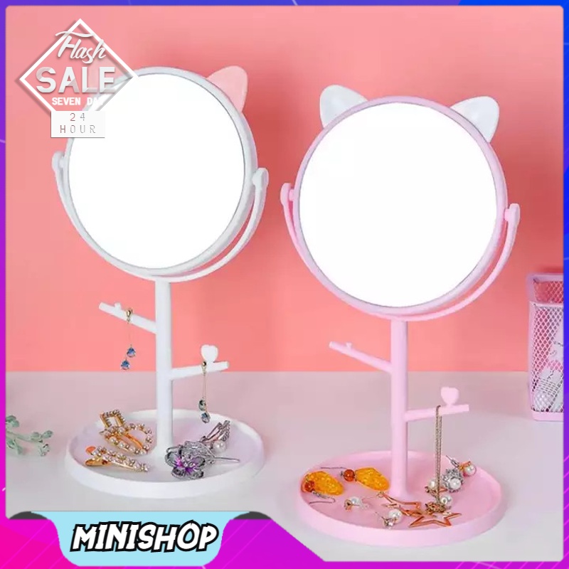 [Sỉ 27,5k] Gương Trang Điểm Mèo Xinh Xắn MINISHOP H226