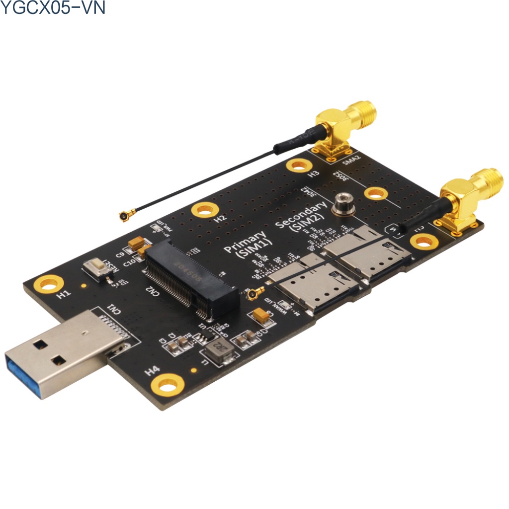 Thẻ Mở Rộng Thẻ Sim Nano M.2 Sang Usb 3.0 Cho Laptop Desktop Wlan / Lte 3g / 4g / 5g | BigBuy360 - bigbuy360.vn