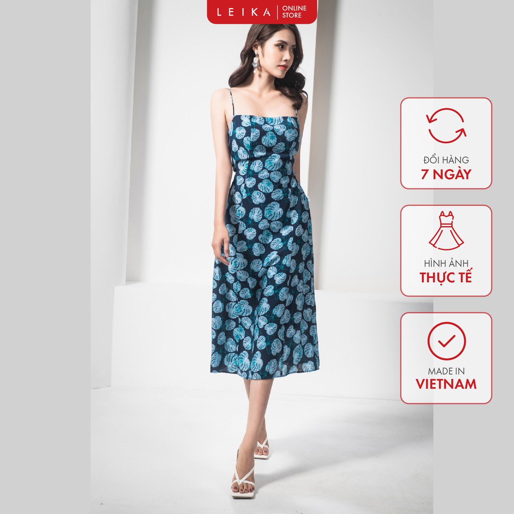 Đầm maxi nơ lưng LEIKA