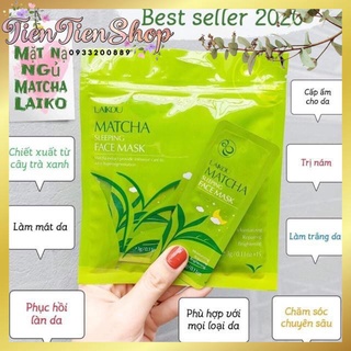 Mặt nạ ngủ Matcha Trà xanh Laikou