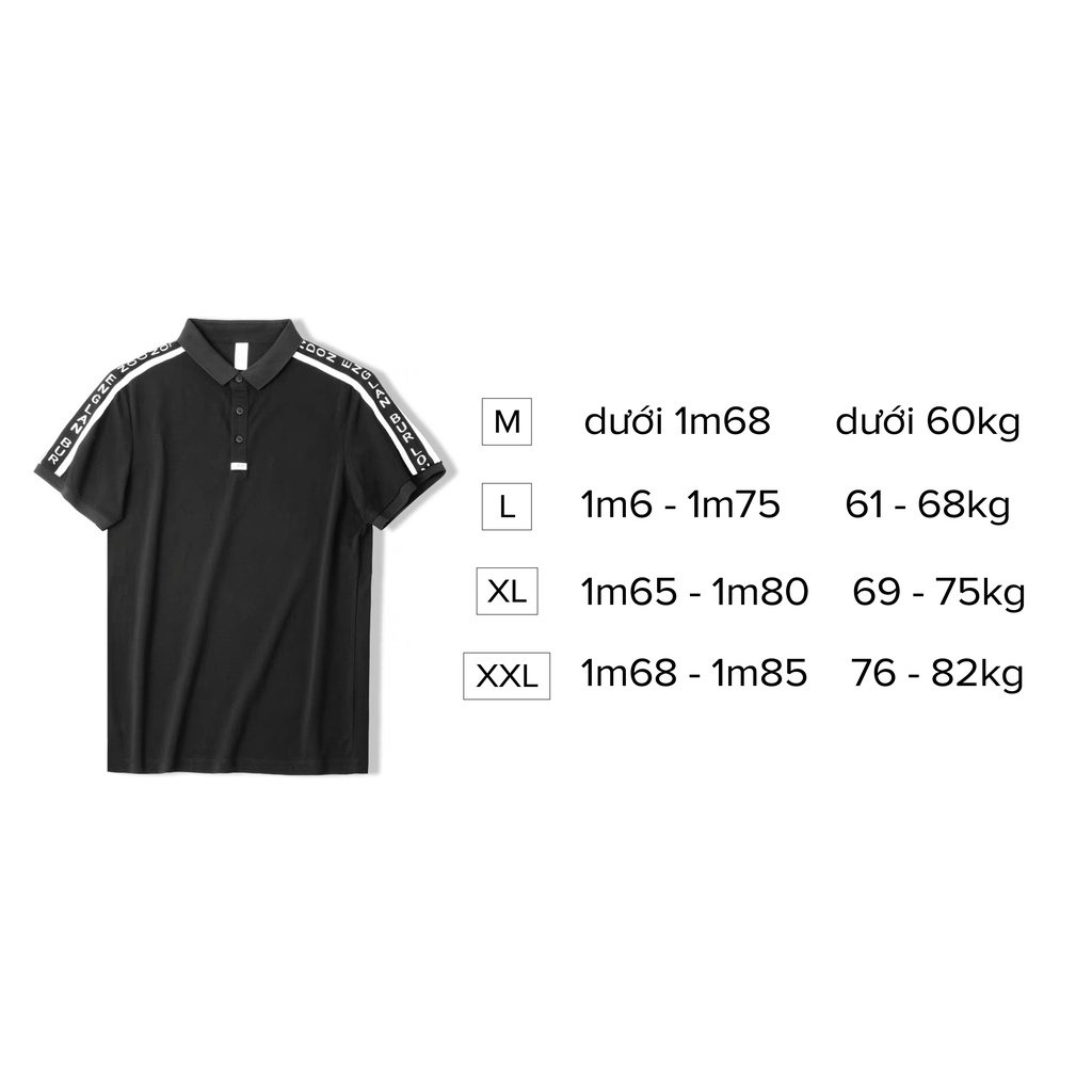 Áo polo nam cao cấp đẹp form rộng unisex thun cotton có cổ POLO9962 - P Man
