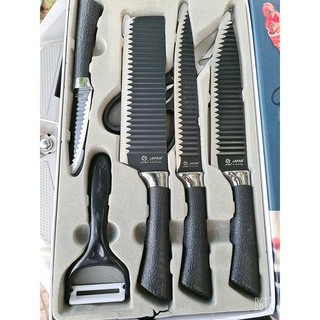 BỘ DAO 6 MÓN ASAKH CÔNG NGHỆ NHẬT