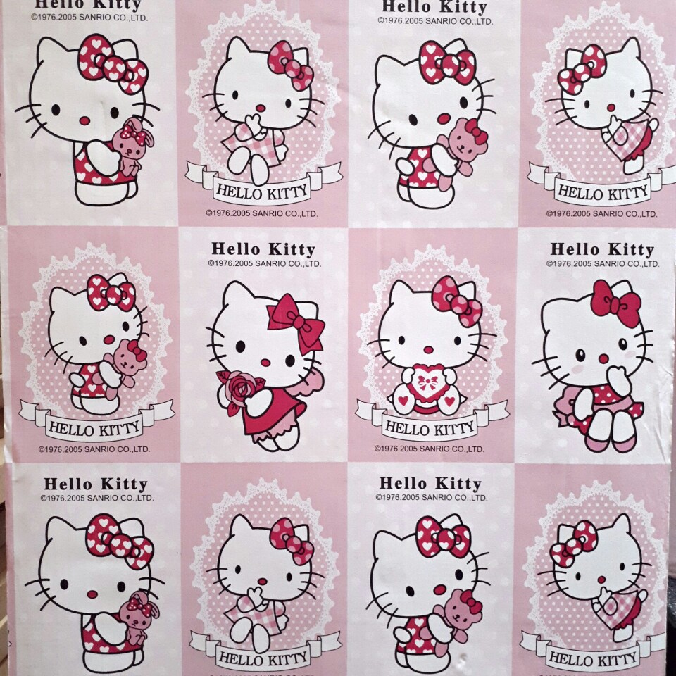 Giấy dán tường bộ sưu tập kitty (khổ rộng 0.45m)