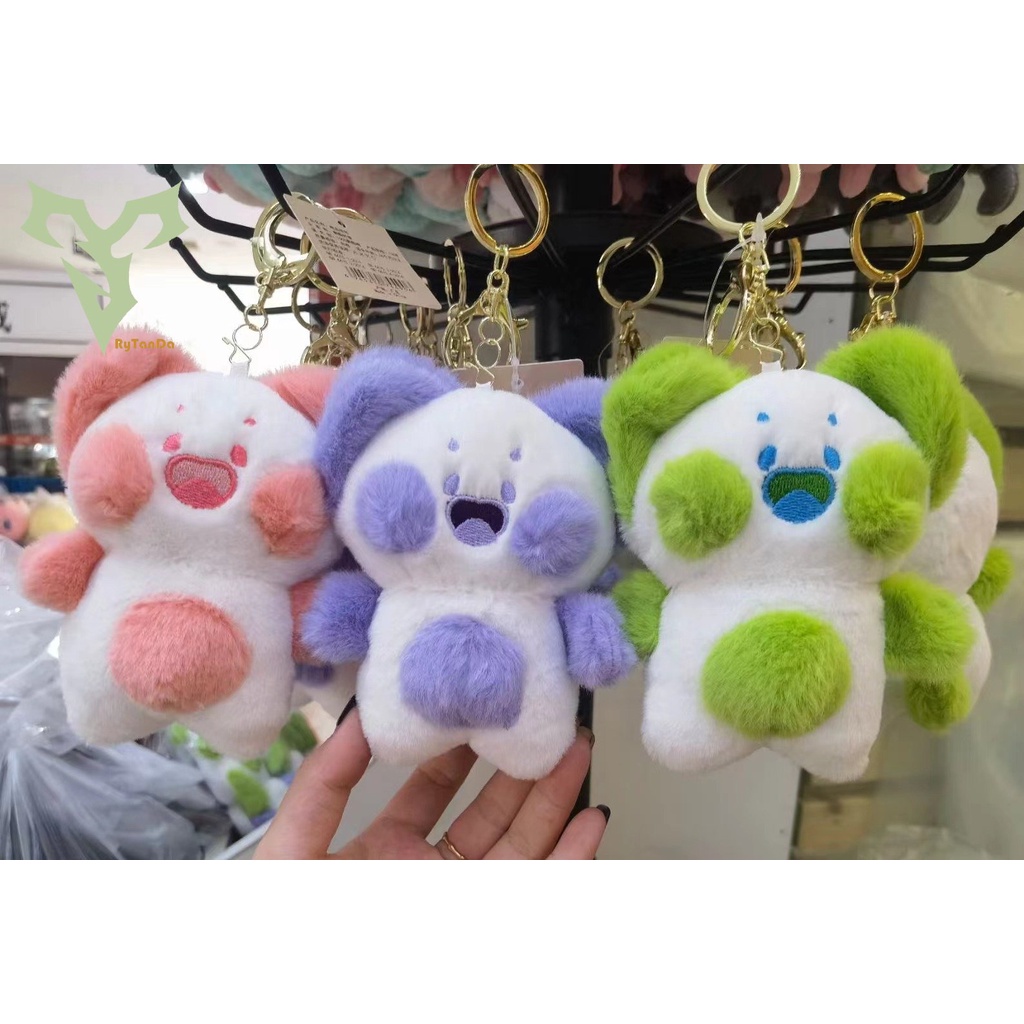 [Giao Hàng Nhanh] Túi Đeo Chéo Hình Gấu Teddy / Mèo Nhồi Bông 6 Màu Siêu Dễ Thương Chống Trượt Cho Bé
