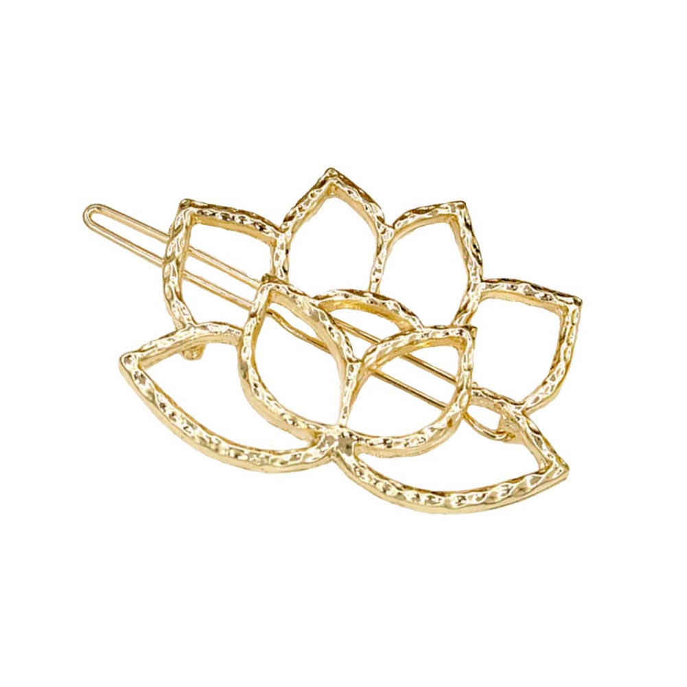 Kẹp tóc hoa sen phong cách cổ điển thanh lịch độc đáo dành cho nữ