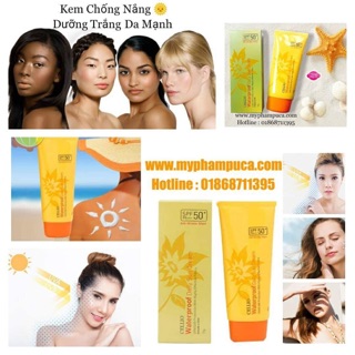 Kem Chống Nắng Cellio Vàng [ Không Thấm Nước + Hoạt Động Ngoài Trời ]