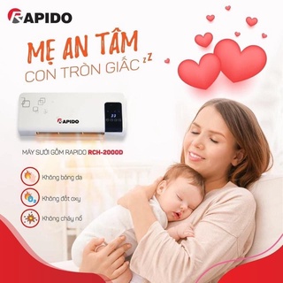 Máy sưởi gốm Rapido