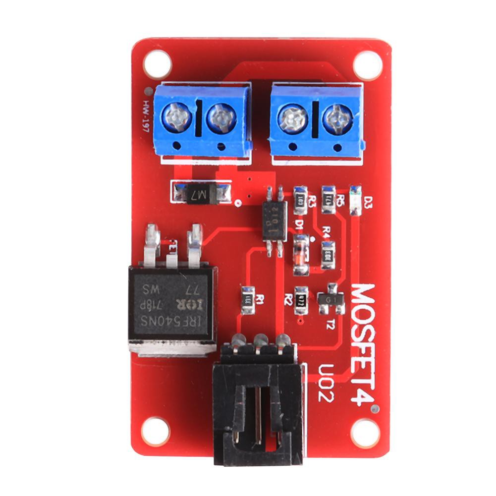 A177 A Electronic Blocks 1 Channel MOSFET Button IRF540+Switch Module Board